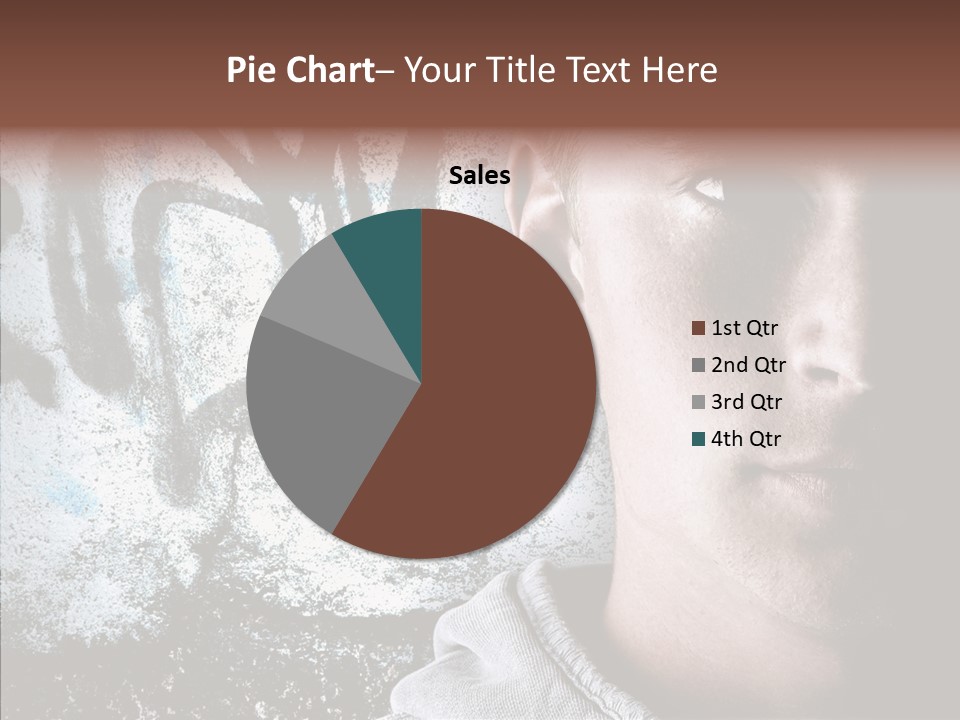 Guy Expression Caucasian PowerPoint Template
