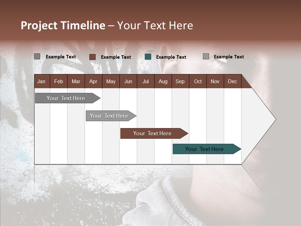 Guy Expression Caucasian PowerPoint Template