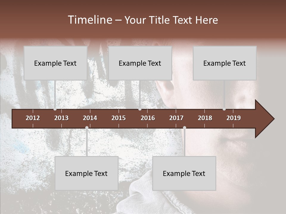 Guy Expression Caucasian PowerPoint Template