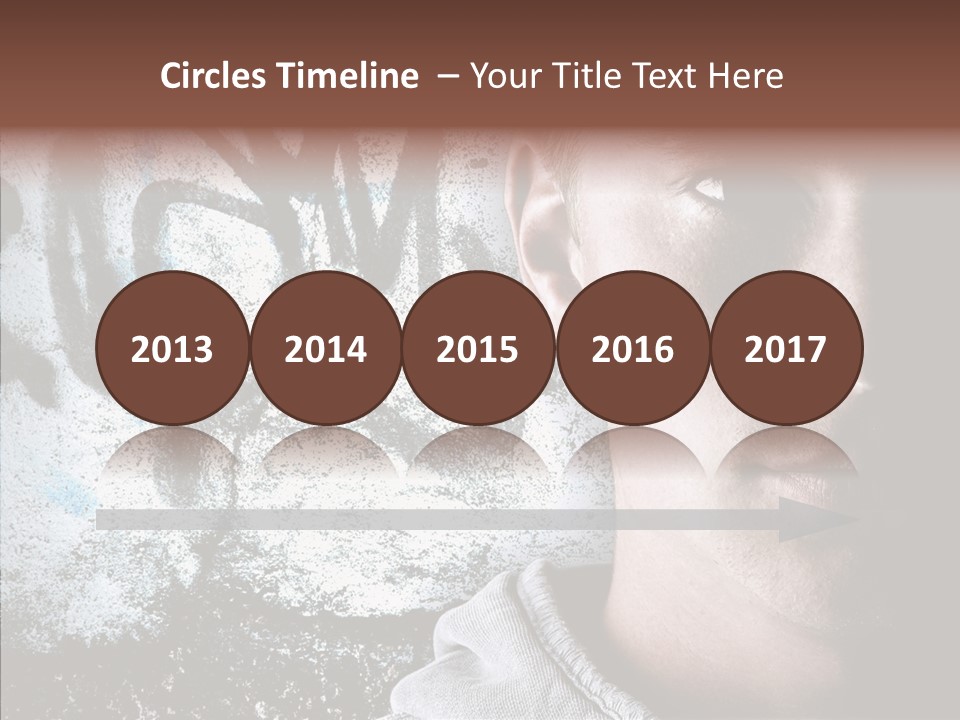 Guy Expression Caucasian PowerPoint Template