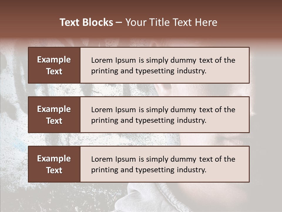 Guy Expression Caucasian PowerPoint Template