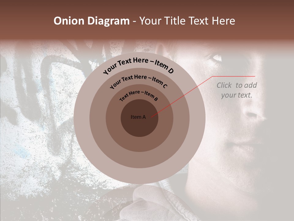 Guy Expression Caucasian PowerPoint Template