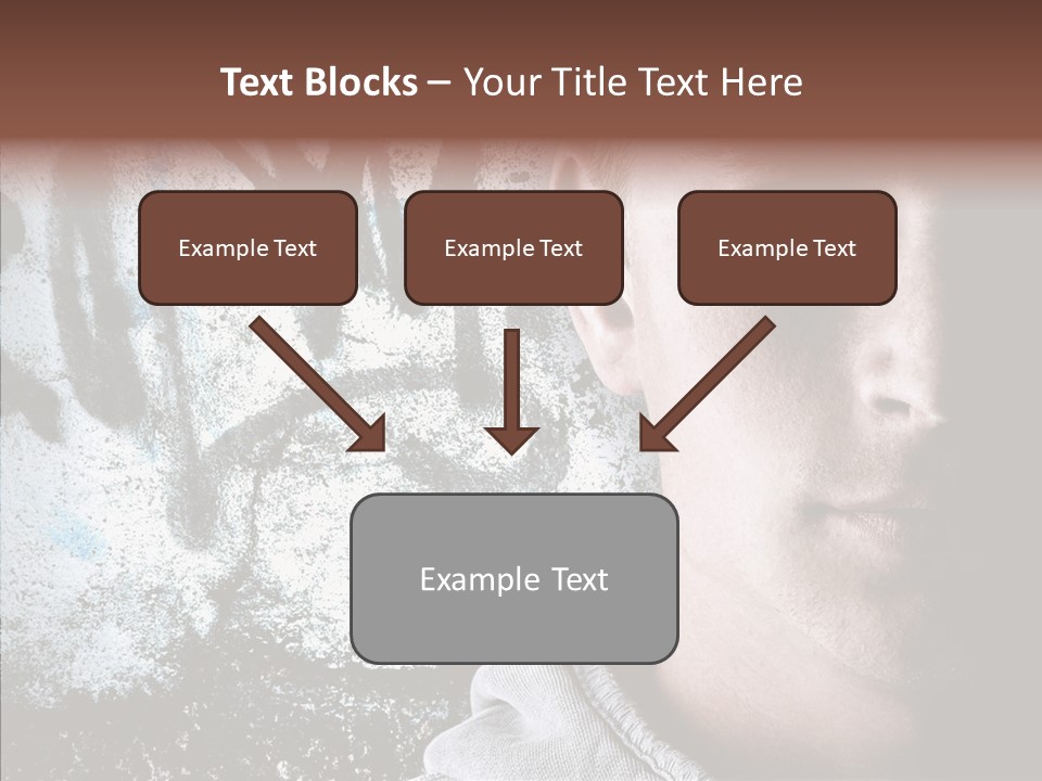 Guy Expression Caucasian PowerPoint Template