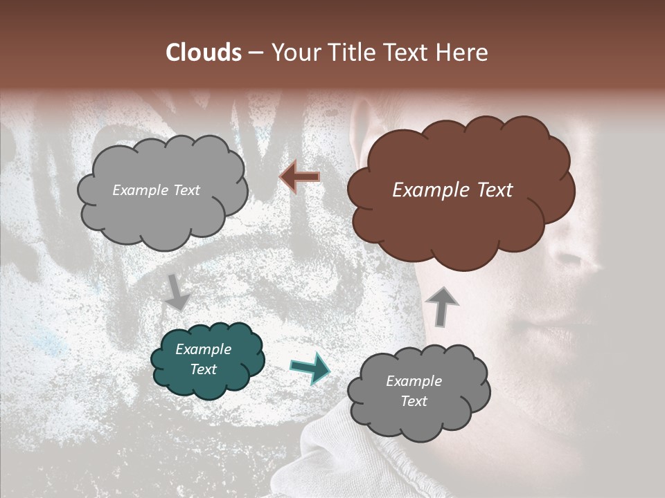 Guy Expression Caucasian PowerPoint Template