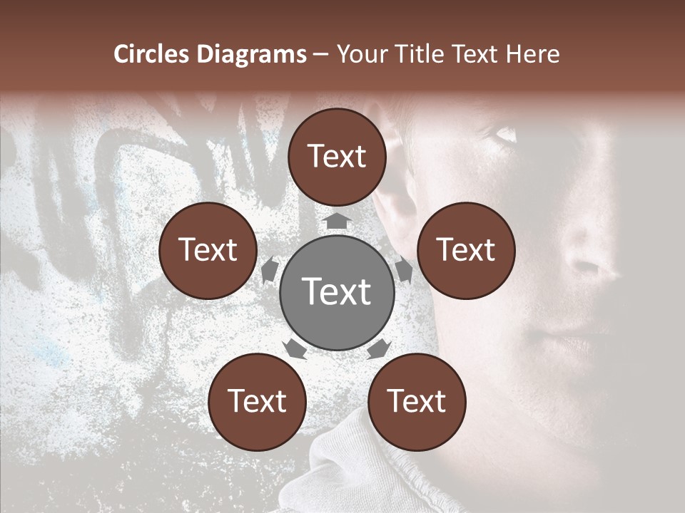 Guy Expression Caucasian PowerPoint Template