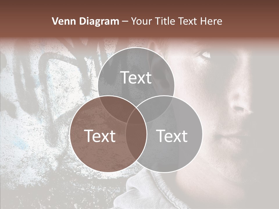 Guy Expression Caucasian PowerPoint Template