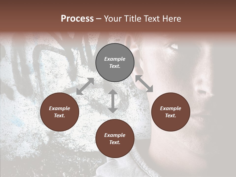 Guy Expression Caucasian PowerPoint Template