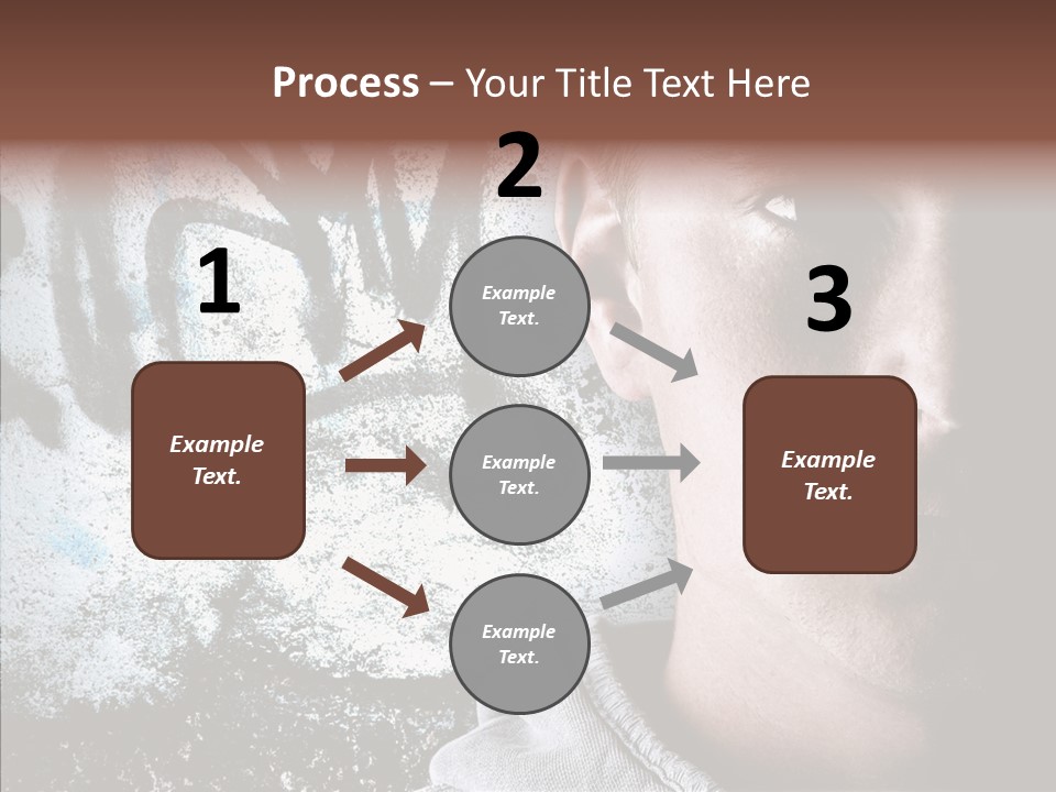 Guy Expression Caucasian PowerPoint Template