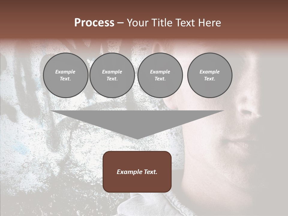 Guy Expression Caucasian PowerPoint Template