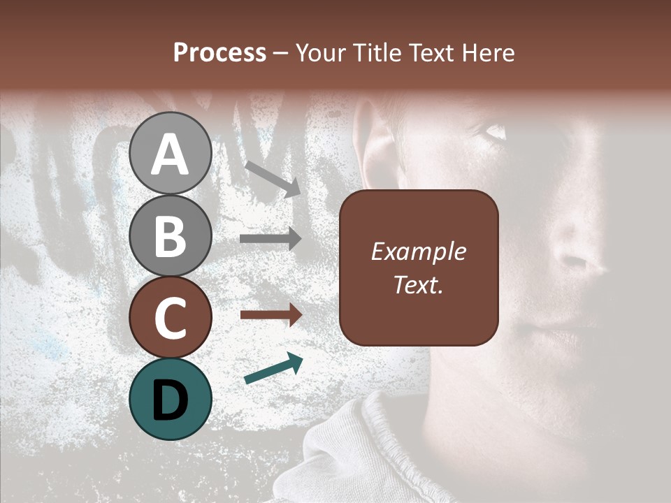 Guy Expression Caucasian PowerPoint Template