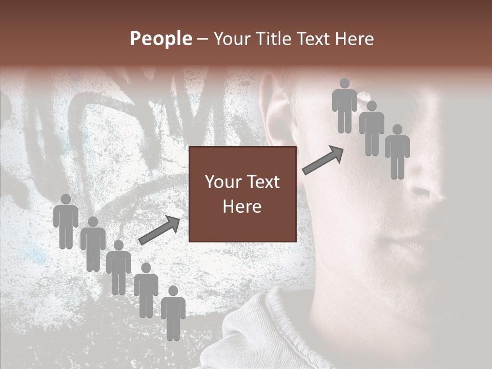 Guy Expression Caucasian PowerPoint Template