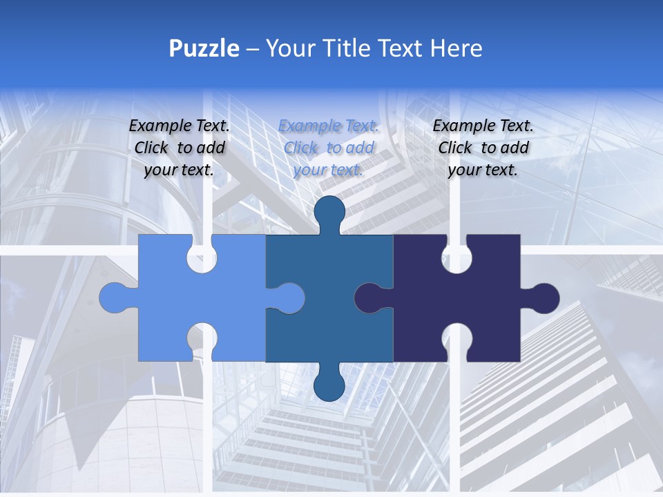 Angle Assorted Model PowerPoint Template