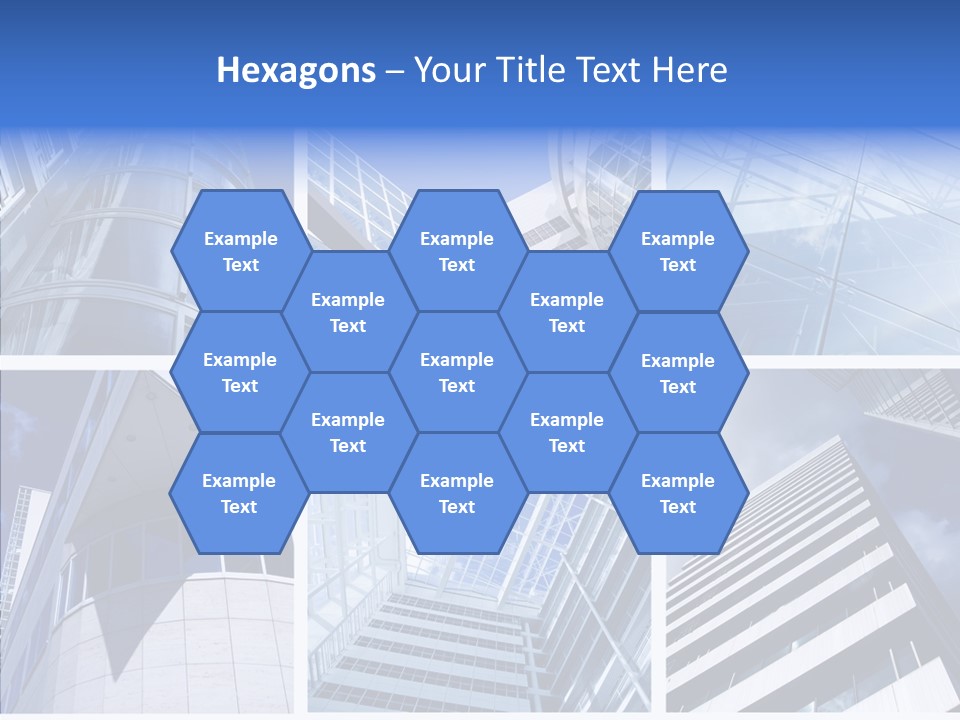 Angle Assorted Model PowerPoint Template