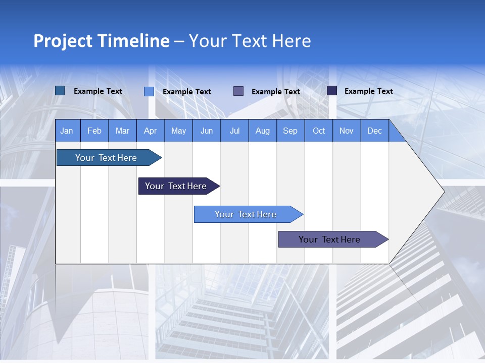 Angle Assorted Model PowerPoint Template