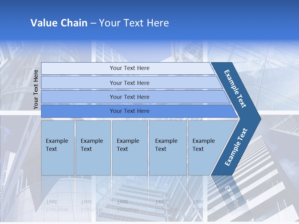 Angle Assorted Model PowerPoint Template