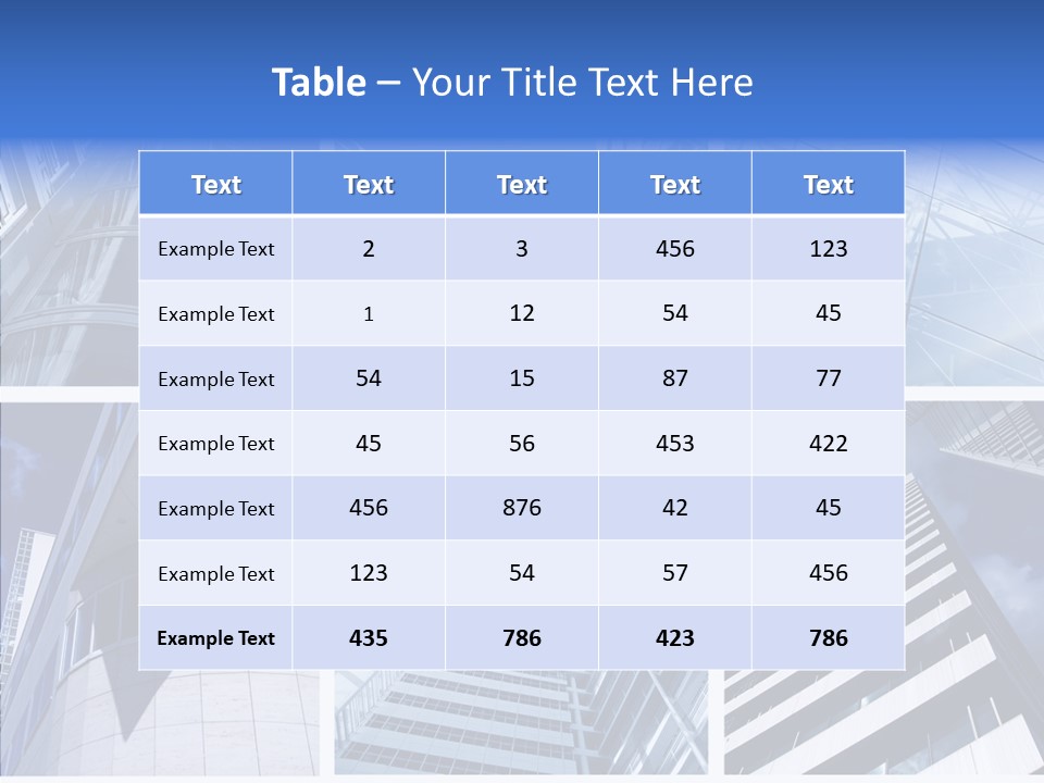 Angle Assorted Model PowerPoint Template