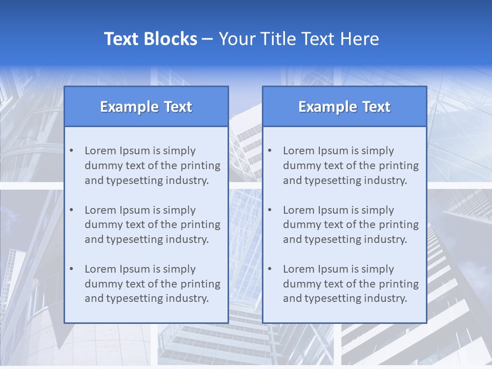 Angle Assorted Model PowerPoint Template