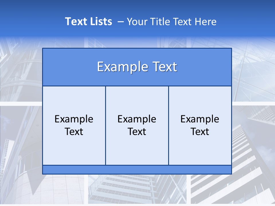 Angle Assorted Model PowerPoint Template