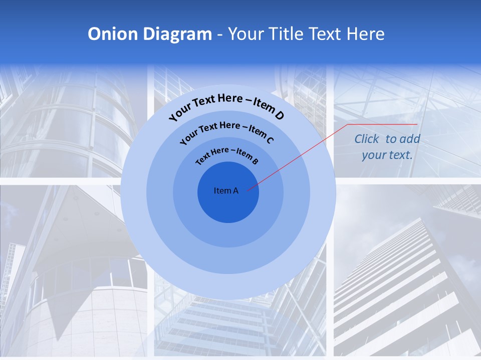 Angle Assorted Model PowerPoint Template