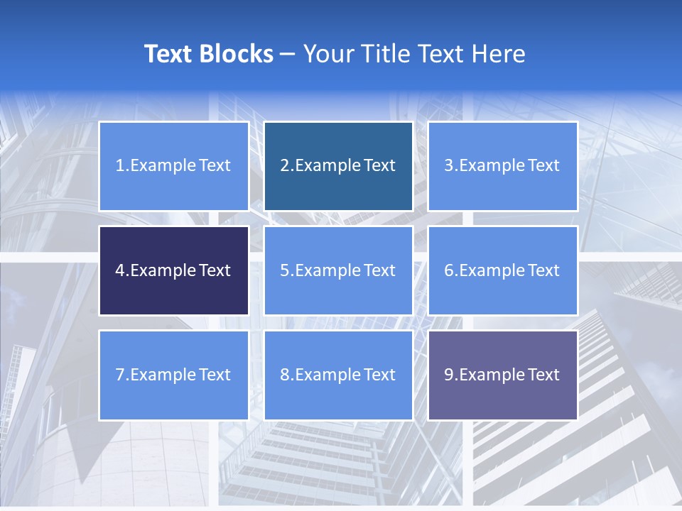 Angle Assorted Model PowerPoint Template