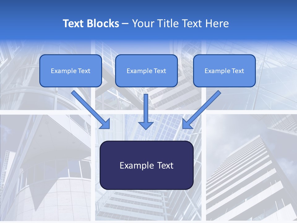 Angle Assorted Model PowerPoint Template