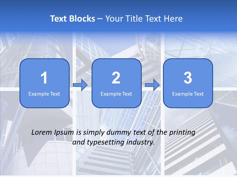 Angle Assorted Model PowerPoint Template