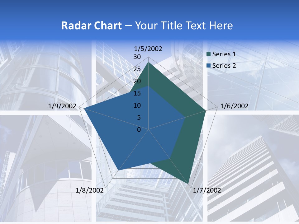 Angle Assorted Model PowerPoint Template