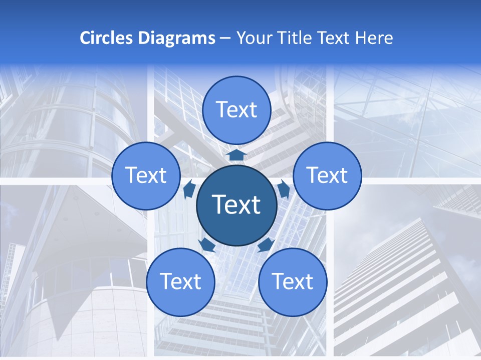 Angle Assorted Model PowerPoint Template