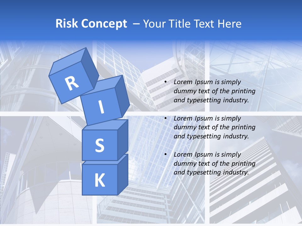 Angle Assorted Model PowerPoint Template