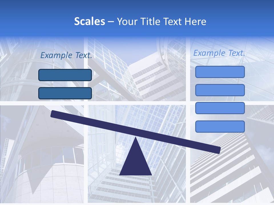 Angle Assorted Model PowerPoint Template