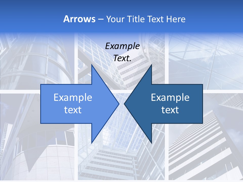 Angle Assorted Model PowerPoint Template