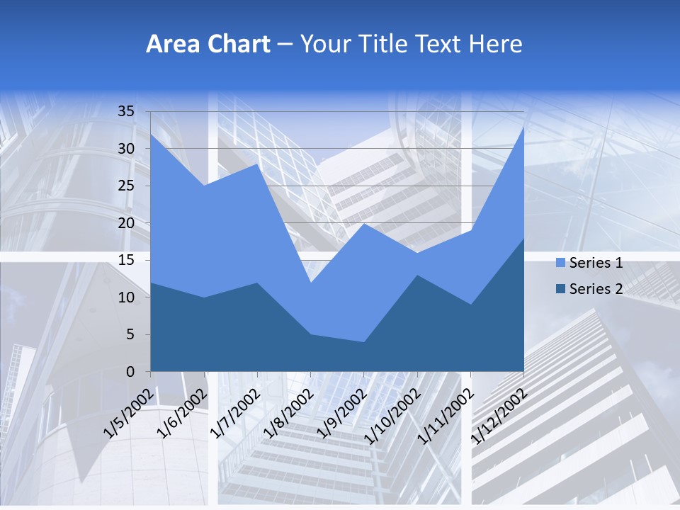 Angle Assorted Model PowerPoint Template