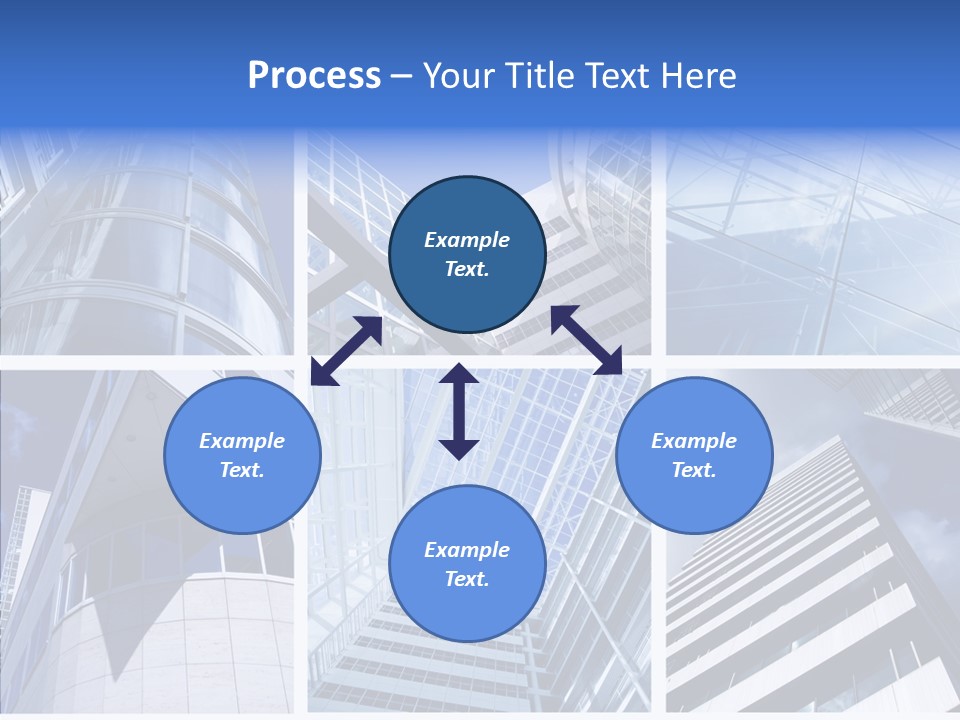 Angle Assorted Model PowerPoint Template