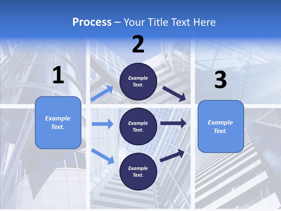 Angle Assorted Model PowerPoint Template