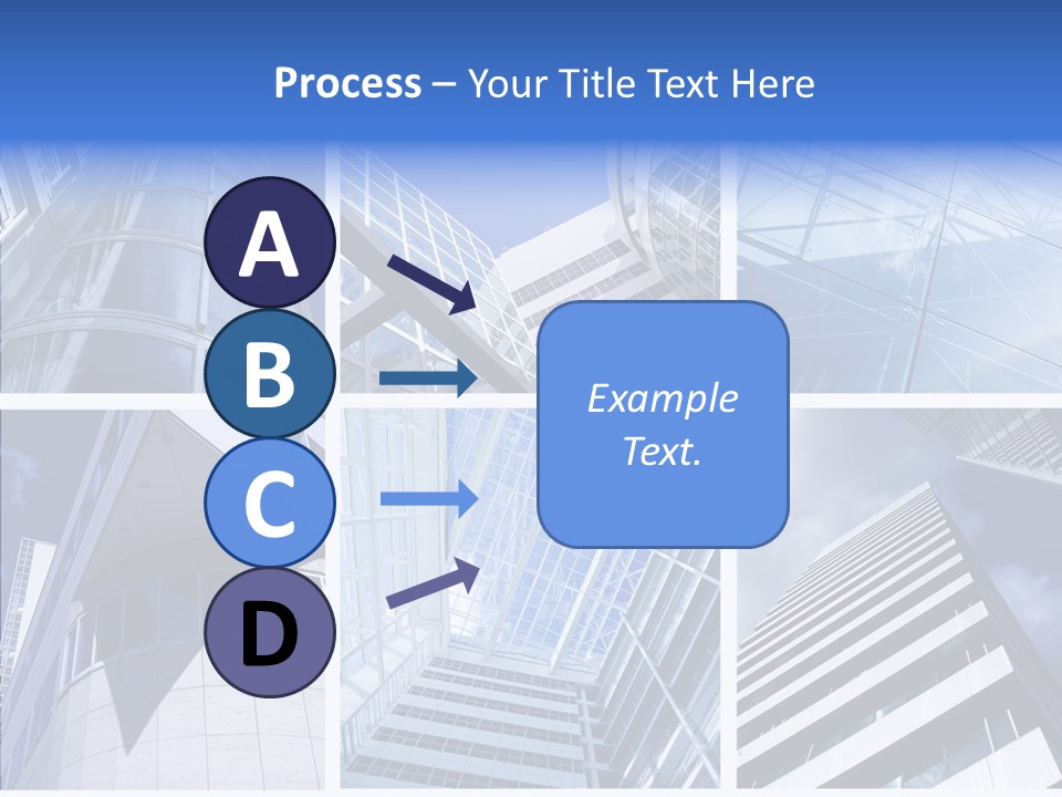 Angle Assorted Model PowerPoint Template