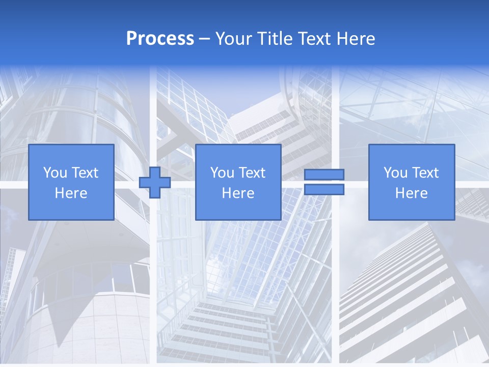 Angle Assorted Model PowerPoint Template