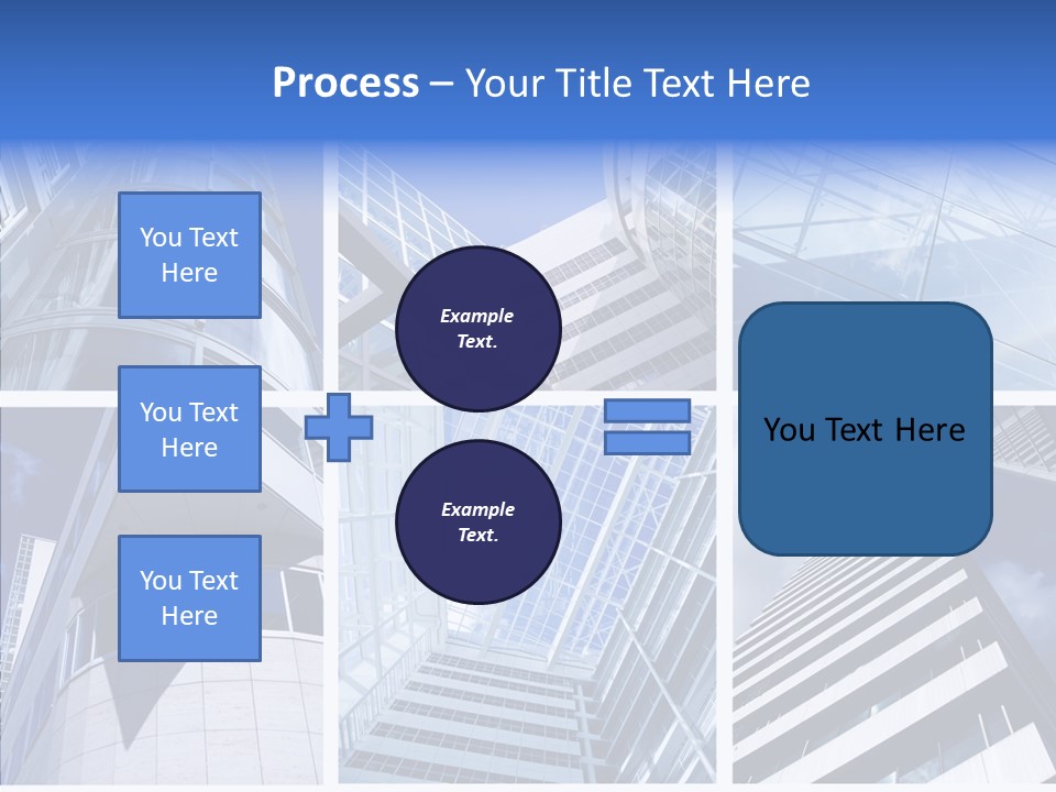 Angle Assorted Model PowerPoint Template