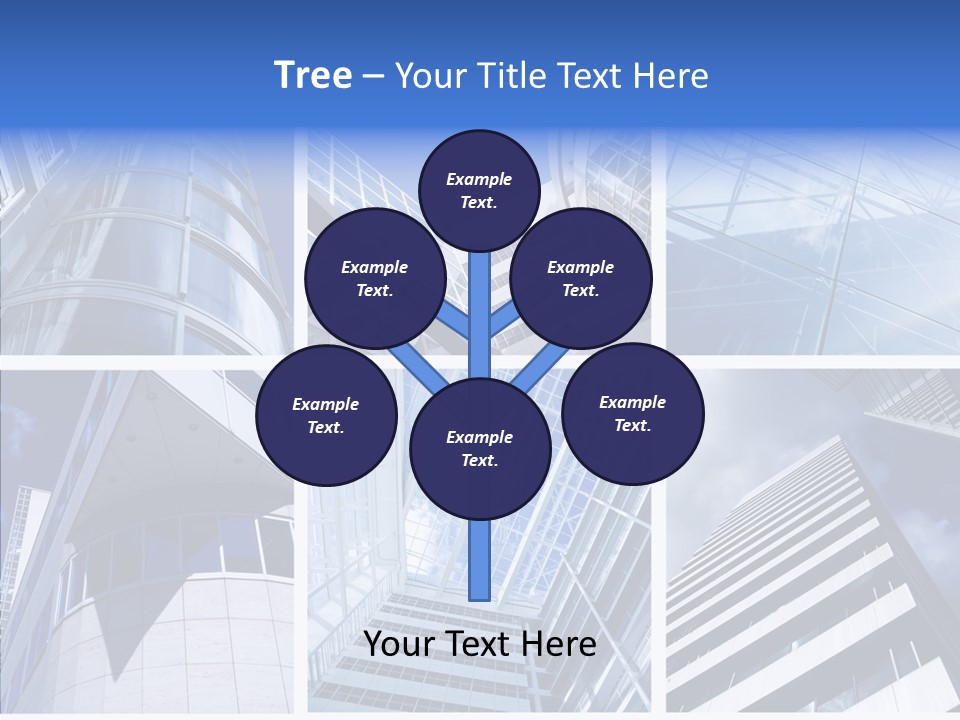 Angle Assorted Model PowerPoint Template