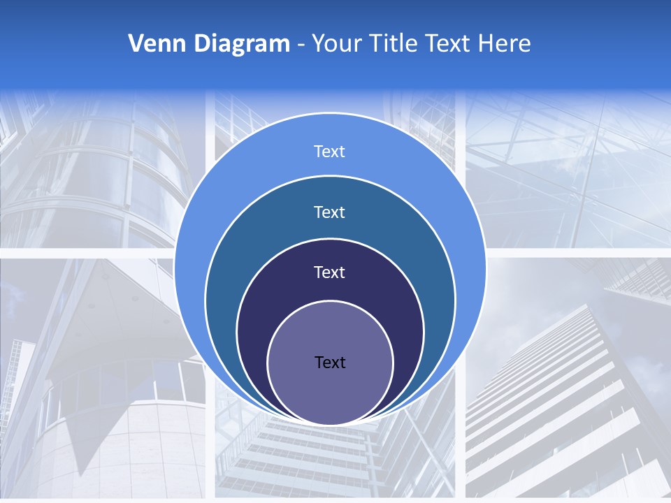 Angle Assorted Model PowerPoint Template