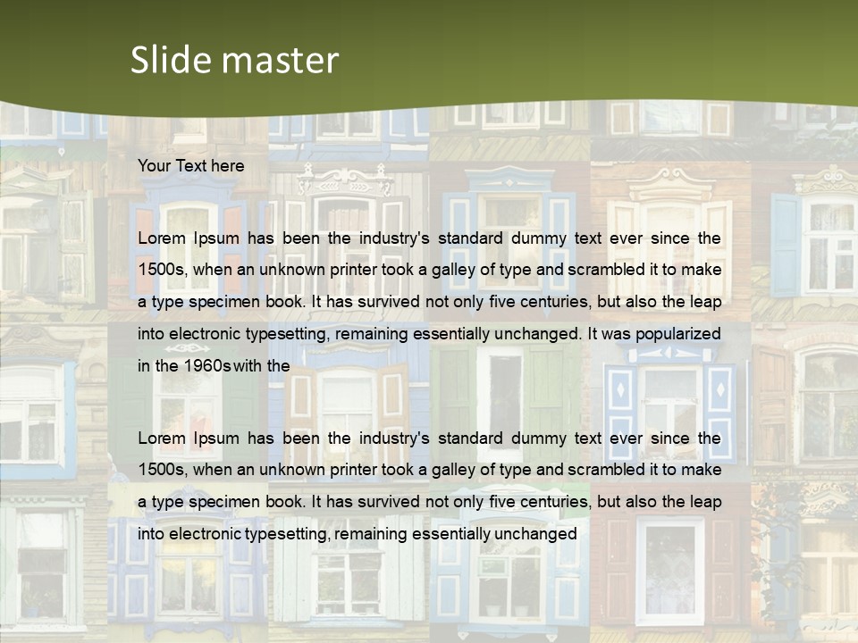 Cities Descriptive Scene PowerPoint Template