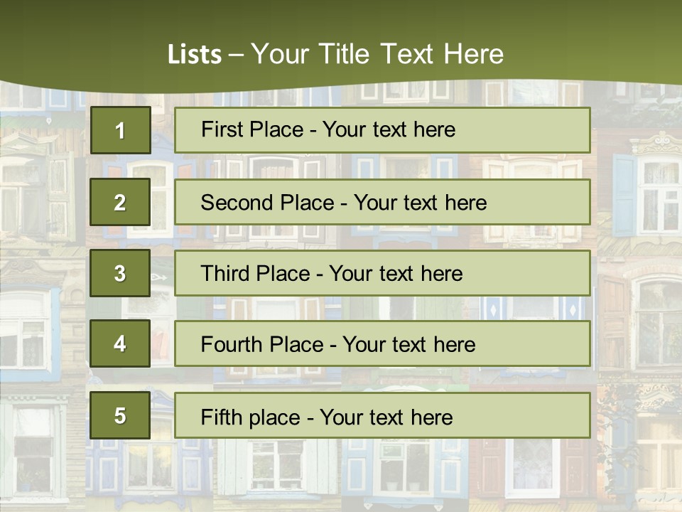 Cities Descriptive Scene PowerPoint Template