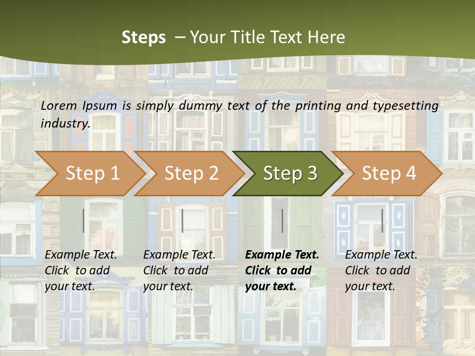 Cities Descriptive Scene PowerPoint Template