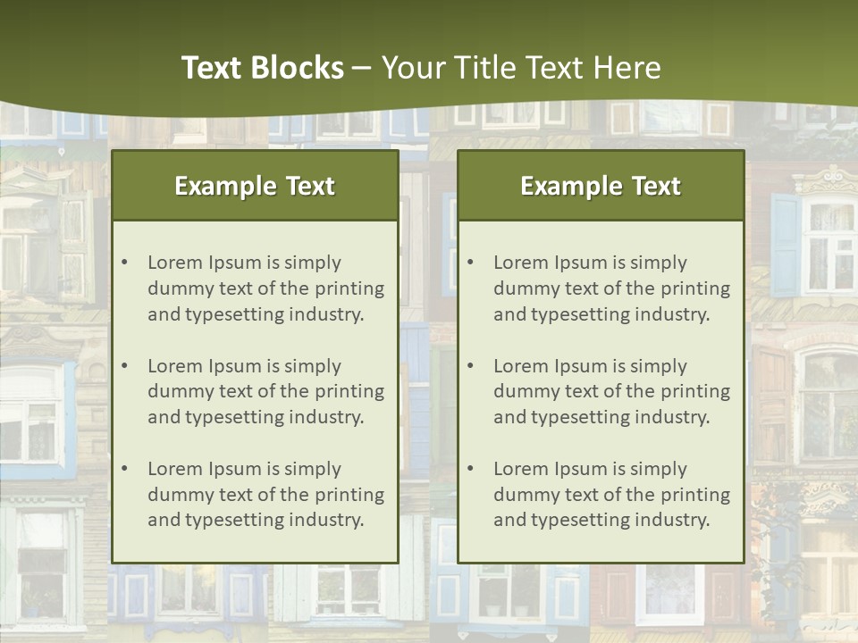 Cities Descriptive Scene PowerPoint Template