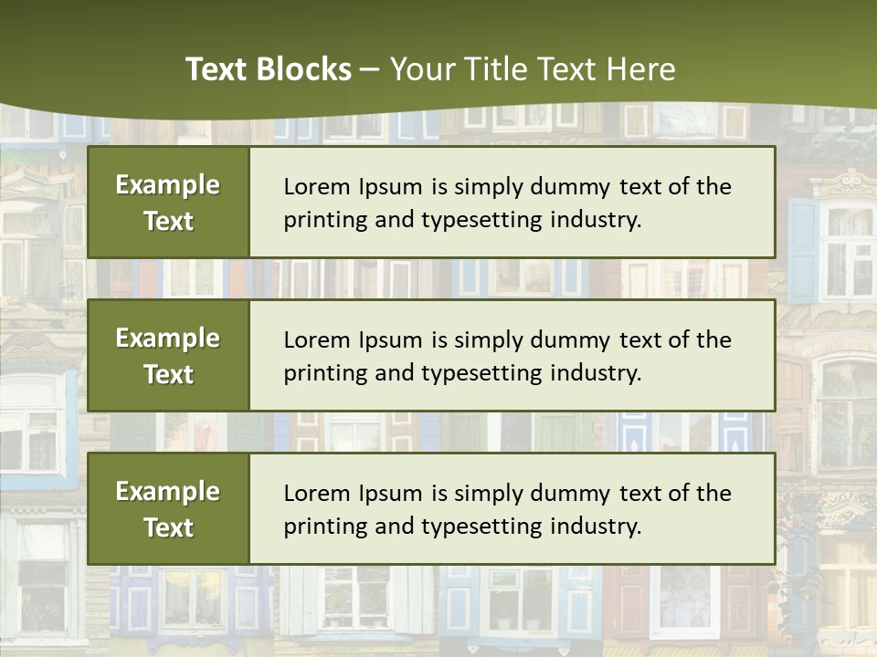 Cities Descriptive Scene PowerPoint Template