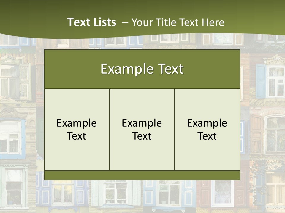 Cities Descriptive Scene PowerPoint Template