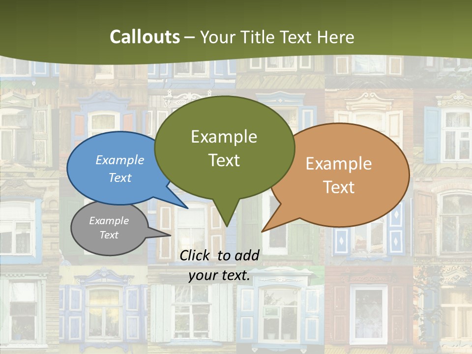 Cities Descriptive Scene PowerPoint Template