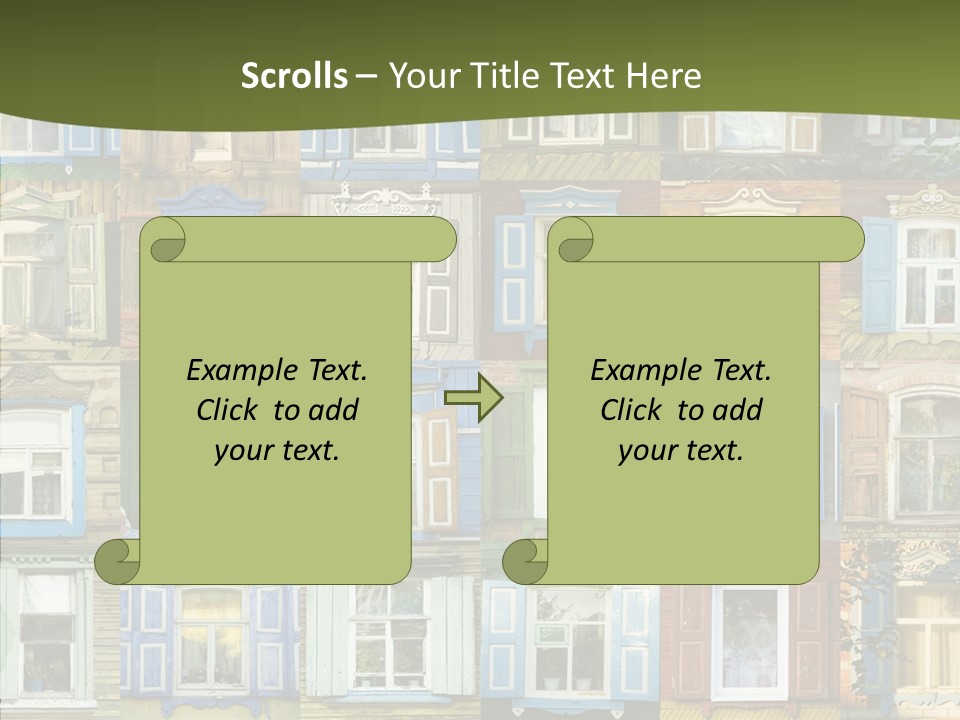 Cities Descriptive Scene PowerPoint Template