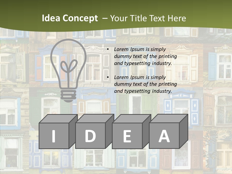 Cities Descriptive Scene PowerPoint Template