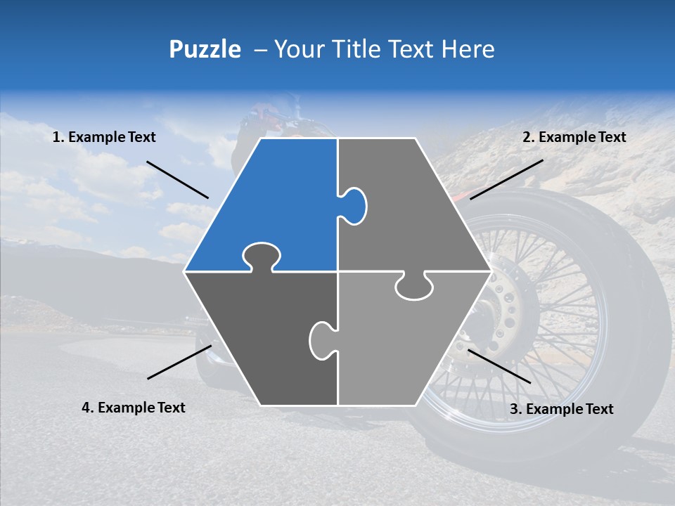 Transport Transportation Motorbike PowerPoint Template