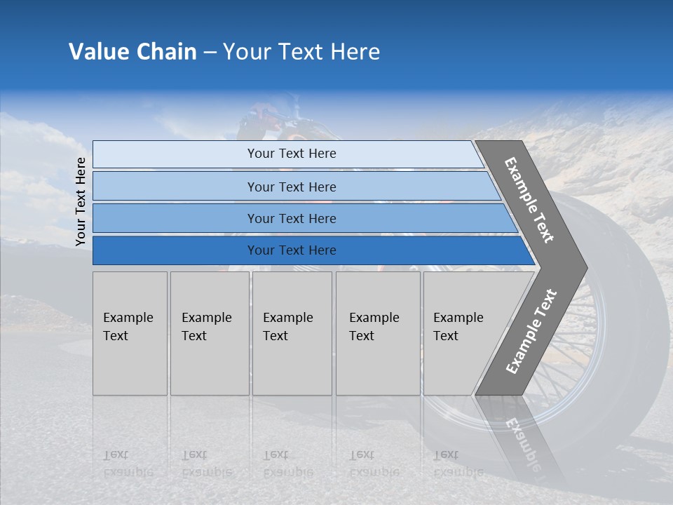 Transport Transportation Motorbike PowerPoint Template